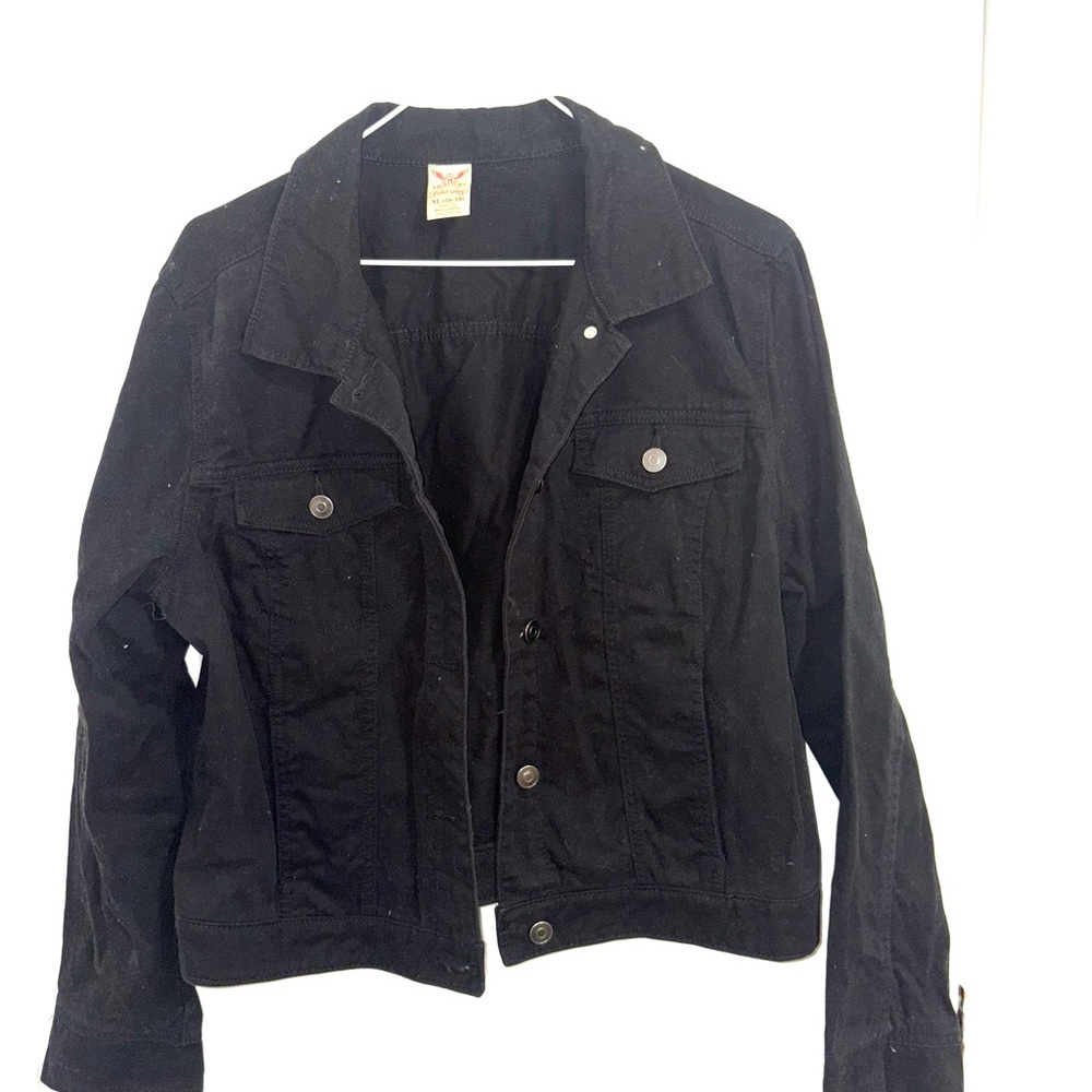 Women's Black Denim Jacket